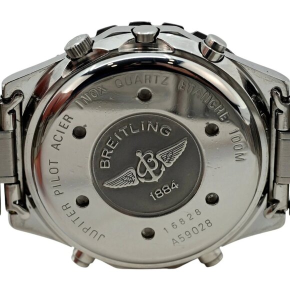 Breitling 42mm Men's Navitimer Jupiter Pilot Alarme Chrono Watch - Picture 7 of 7
